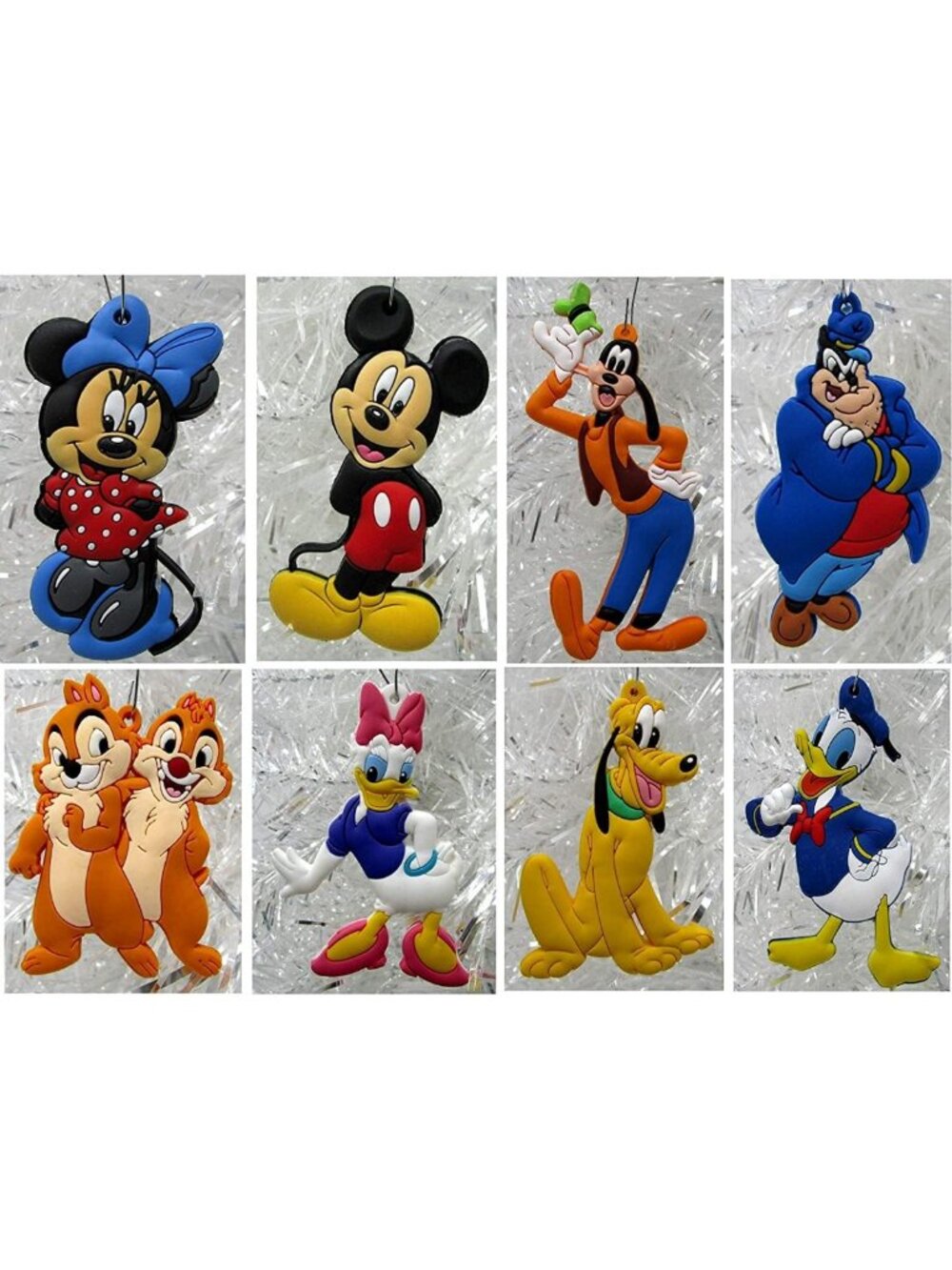 Unique Mickey Mouse Clubhouse Christmas Ornament Set of 9 - Holiday Decor